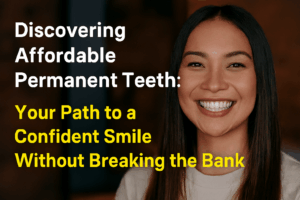 affordable permanent teeth
